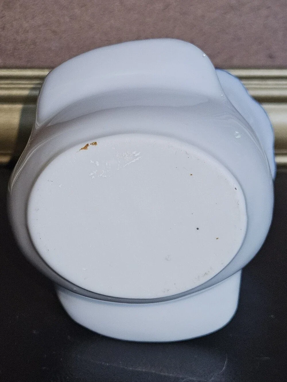 Vintage White w Pink Takahashi San Francisco Bird Dove Bud Vase Planter